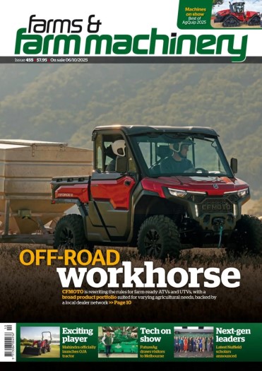 Farms and Farm Machinery - 1 October 2025