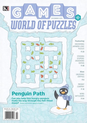 Games World of Puzzles - December 2025
