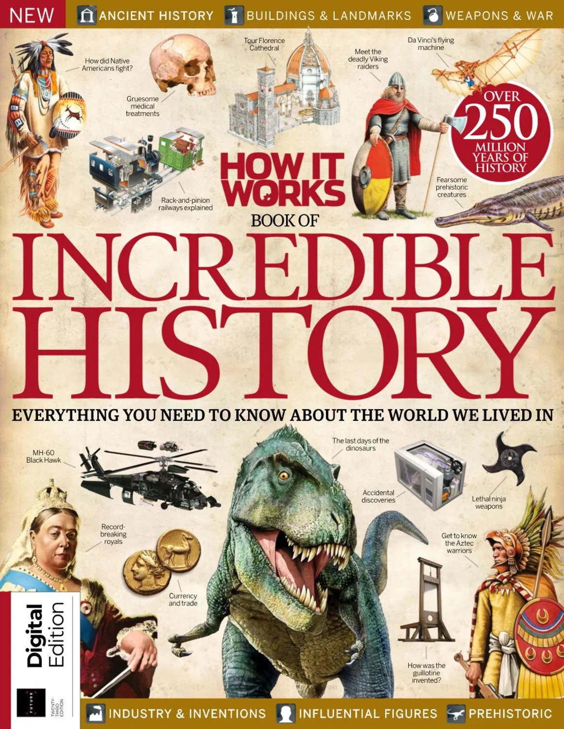 How It Works Book of Incredible History - 23rd Edition - July 2025