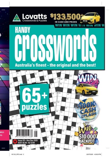 Lovatts Handy Crosswords - Issue 153 2025