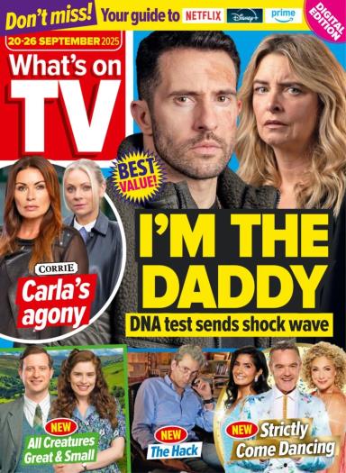 What's on TV - 20 September 2025